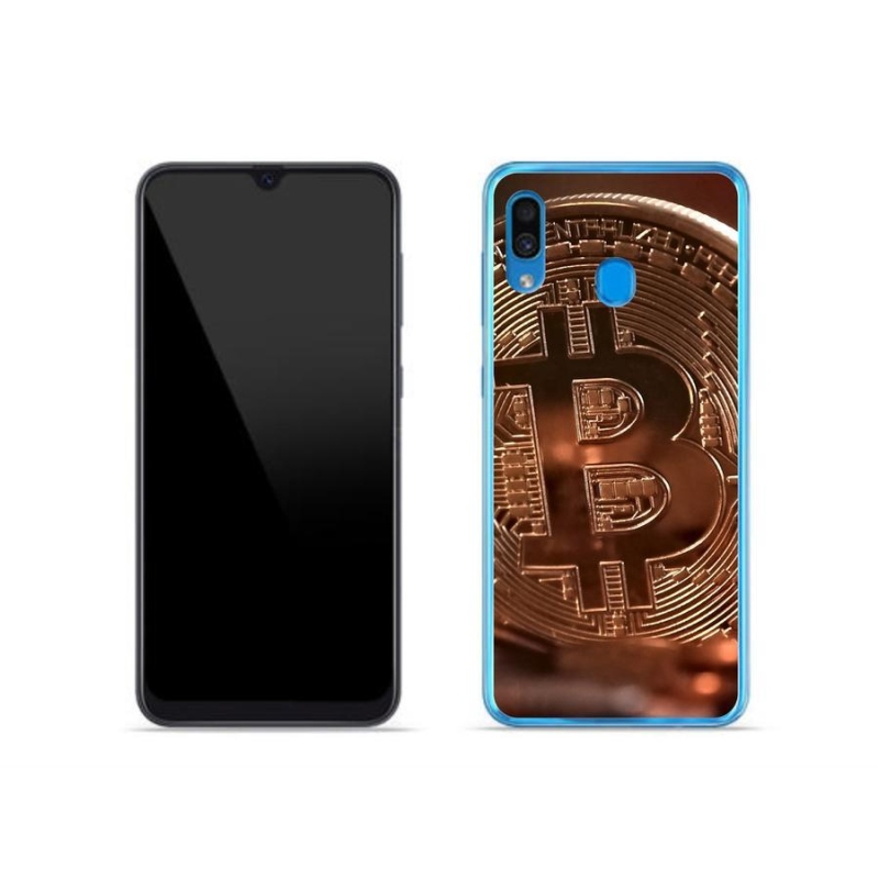Gél tok mmCase a Samsung Galaxy A30 készülékhez - bitcoin