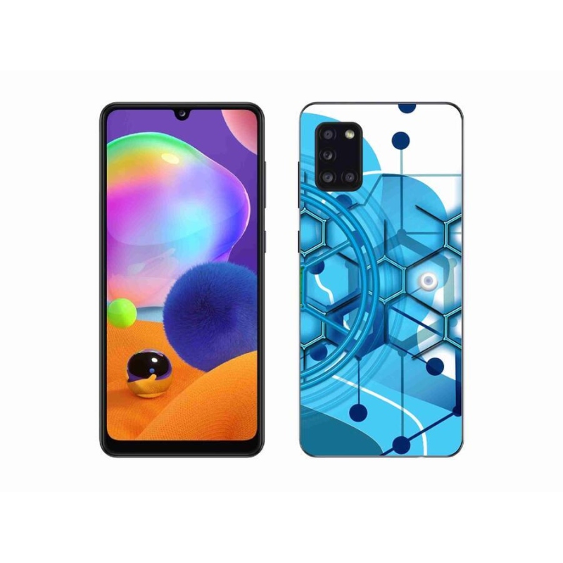 Gél tok mmCase Samsung Galaxy A31 készülékhez - absztrakt minta 2