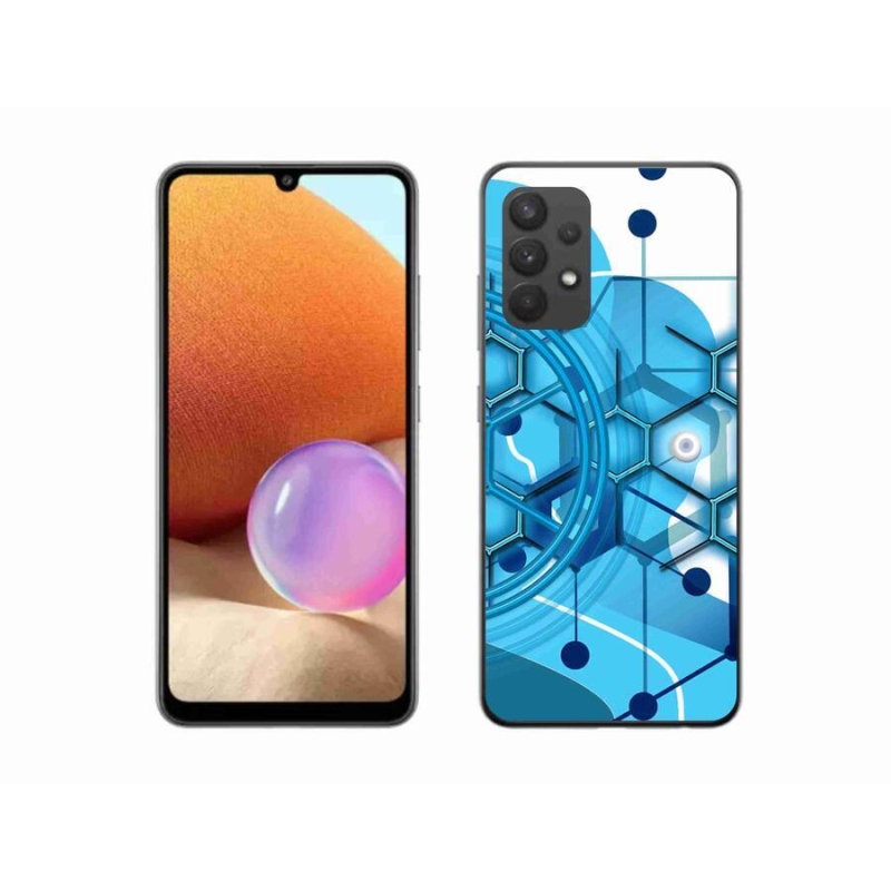 Gél tok mmCase Samsung Galaxy A32 4G - absztrakt minta 2