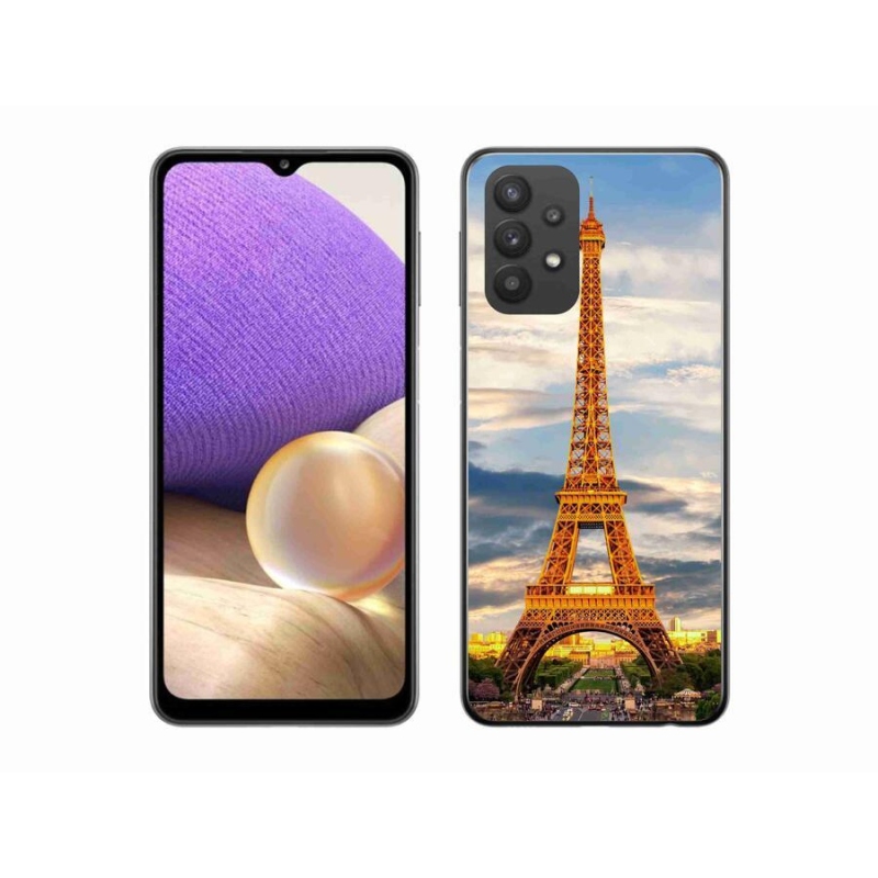Gél tok mmCase Samsung Galaxy A32 5G - eiffel torony 3