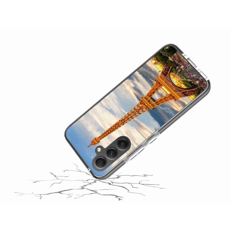 Gél tok mmCase Samsung Galaxy A34 5G - eiffel torony 3