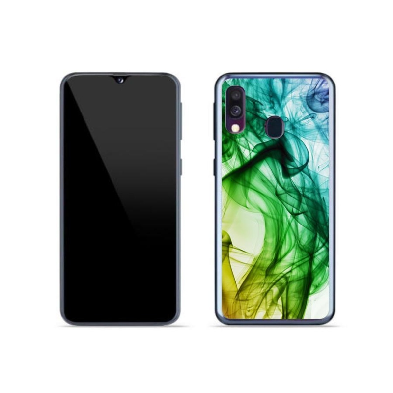 Gél tok mmCase Samsung Galaxy A40 készülékhez - absztrakt minta 3