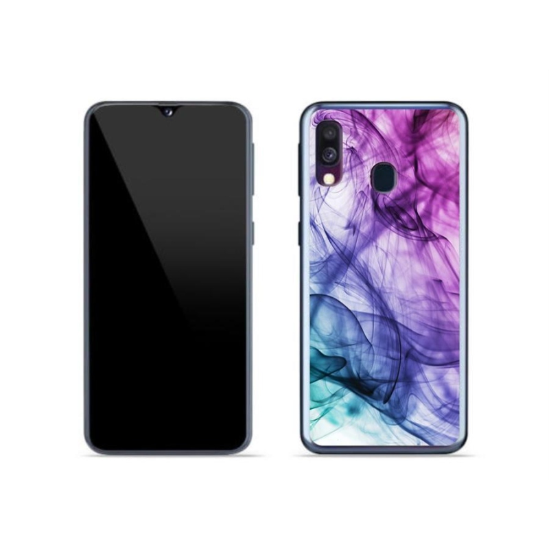 Gél tok mmCase Samsung Galaxy A40 készülékhez - absztrakt minta