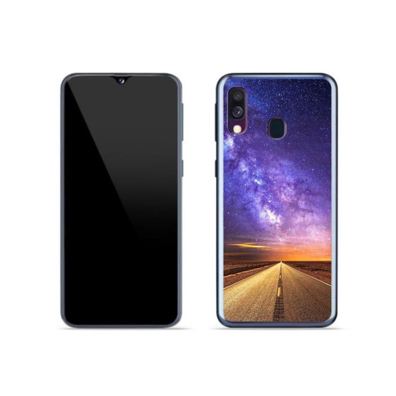 Gél tok mmCase a Samsung Galaxy A40 készülékhez - Amerikai út