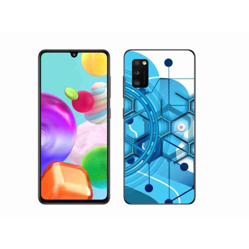 Gél tok mmCase a Samsung Galaxy A41 készülékhez - absztrakt minta 2