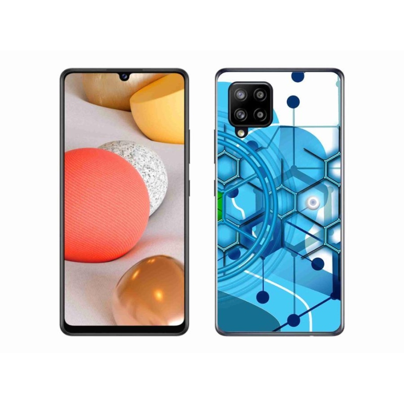 Gél tok mmCase Samsung Galaxy A42 5G - absztrakt minta 2