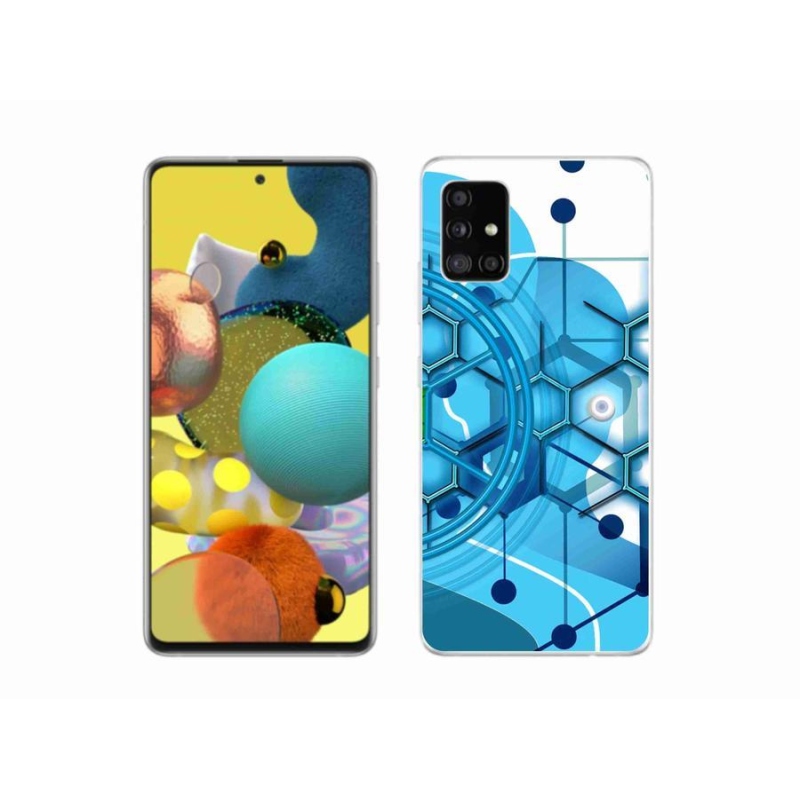 Gél tok mmCase Samsung Galaxy A51 5G - absztrakt minta 2
