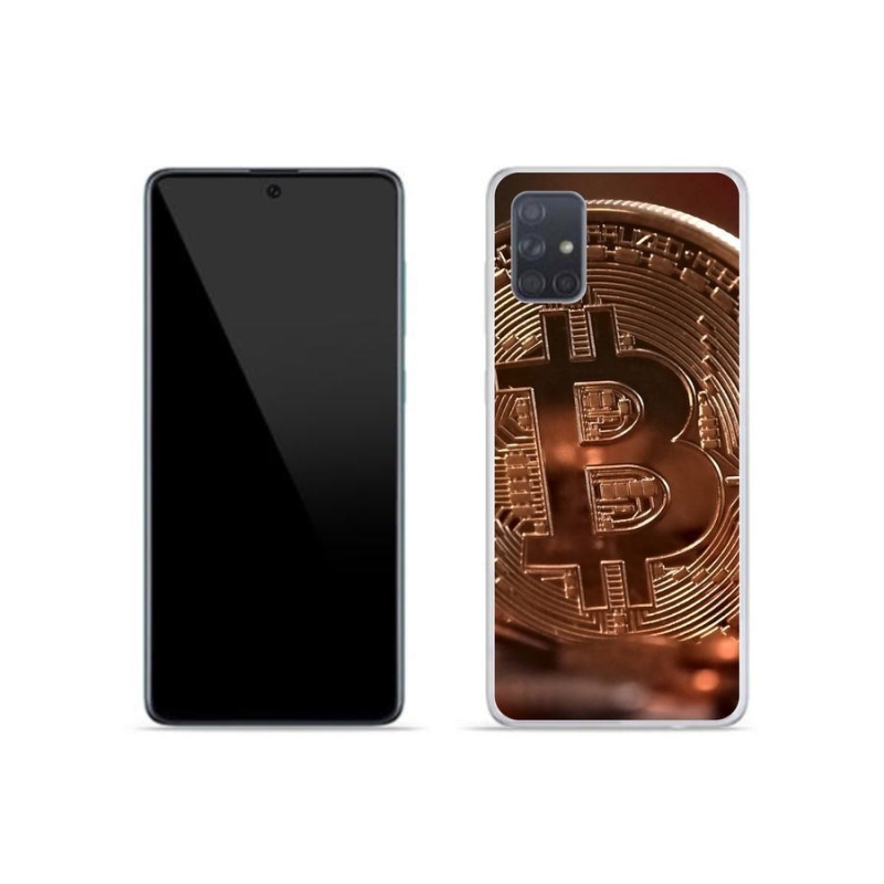 Gél tok mmCase a Samsung Galaxy A51 készülékhez - bitcoin