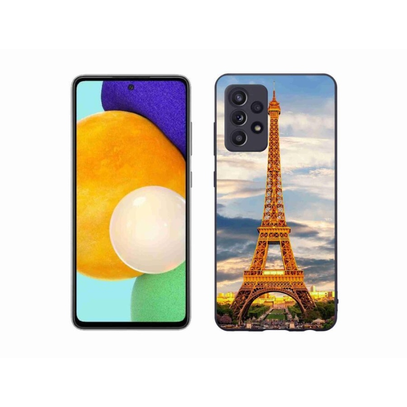 Gél tok mmCase Samsung Galaxy A52/A52 5G - eiffel torony 3