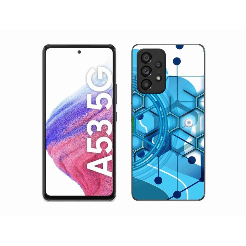 Gél tok mmCase Samsung Galaxy A53 5G - absztrakt minta 2