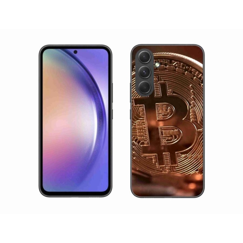 Gél tok mmCase a Samsung Galaxy A54 5G számára - bitcoin