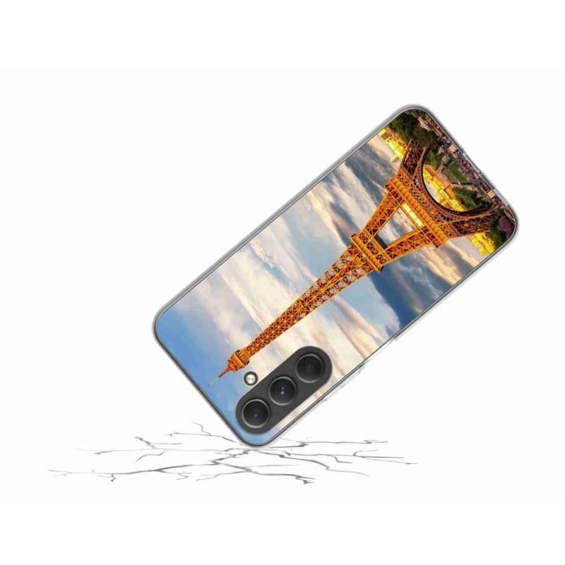Gél tok mmCase Samsung Galaxy A54 5G - eiffel torony 3