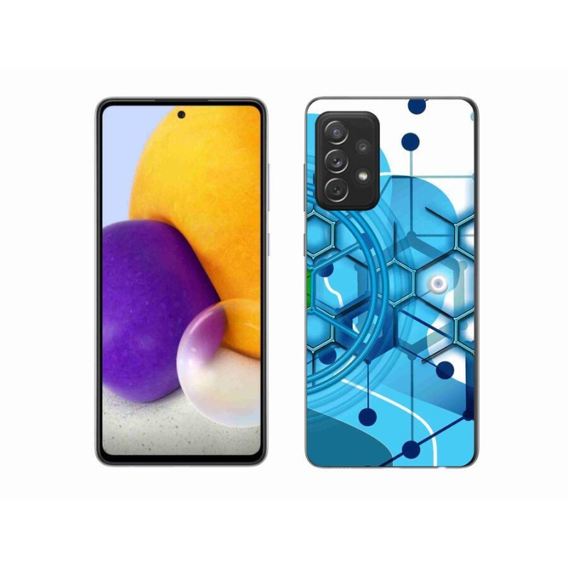 Gél tok mmCase Samsung Galaxy A72/A72 5G - absztrakt minta 2