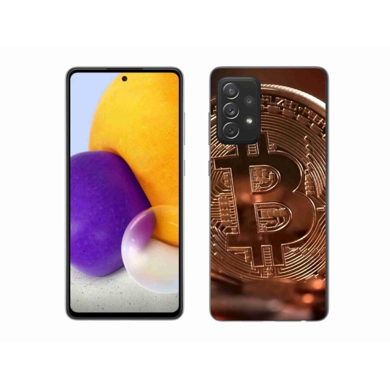 Gél tok mmCase a Samsung Galaxy A72/A72 5G számára - Bitcoin