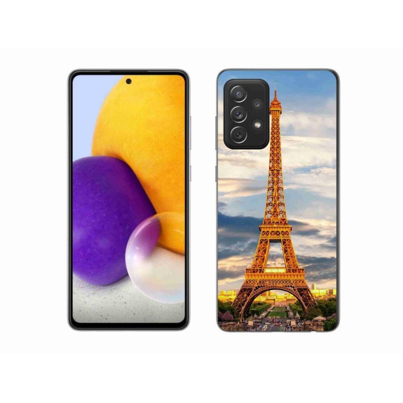 Gél tok mmCase Samsung Galaxy A72/A72 5G - eiffel torony 3