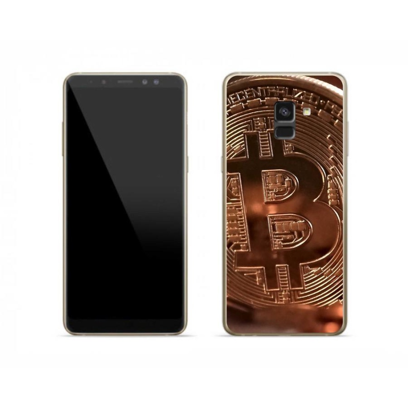 Gél tok mmCase a Samsung Galaxy A8 (2018) készülékhez - bitcoin