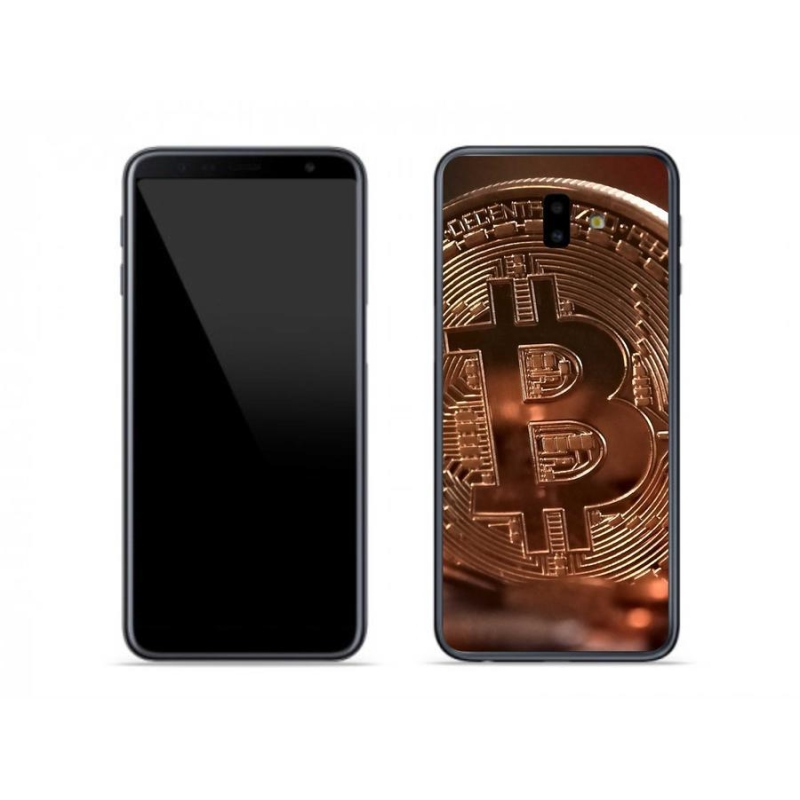Gél tok mmCase a Samsung Galaxy J6 Plus számára - bitcoin