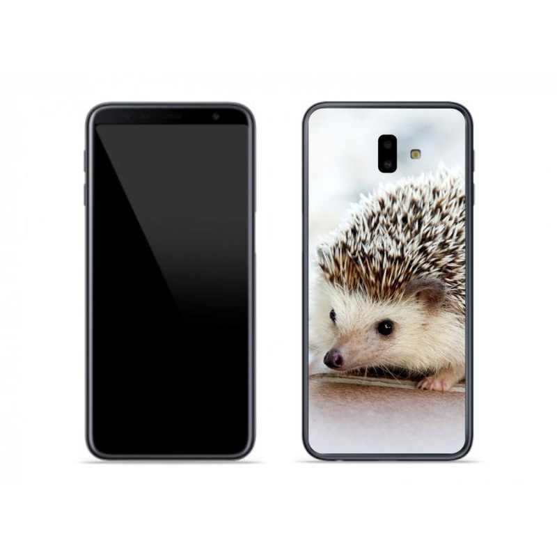 Gél tok mmCase Samsung Galaxy J6 Plus készülékhez - sündisznó