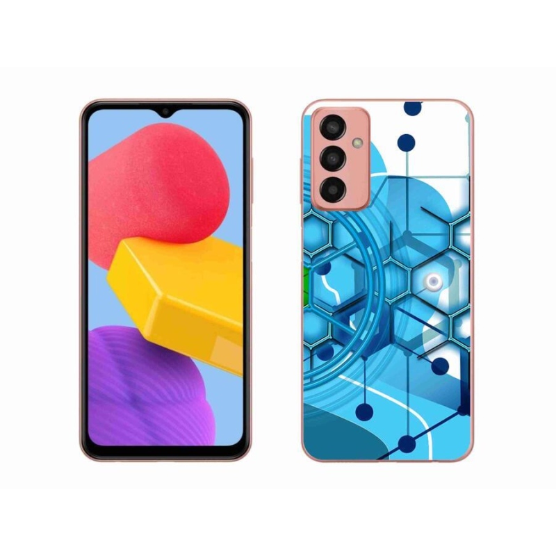 Gél tok mmCase Samsung Galaxy M13 készülékhez - absztrakt minta 2