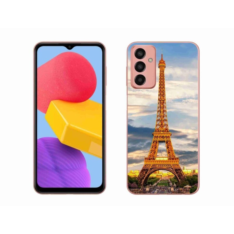 Gél tok mmCase Samsung Galaxy M13 készülékhez - eiffel torony 3