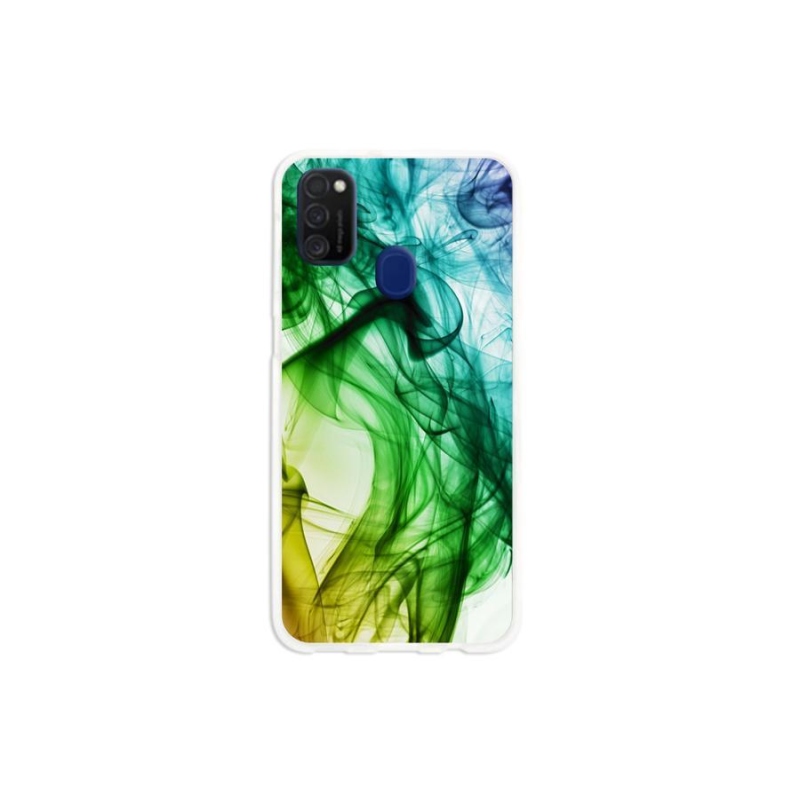 Gél tok mmCase Samsung Galaxy M21 készülékhez - absztrakt minta 3