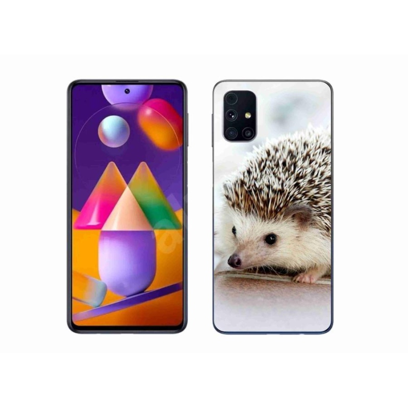 Gél tok mmCase Samsung Galaxy M31s készülékhez - sündisznó