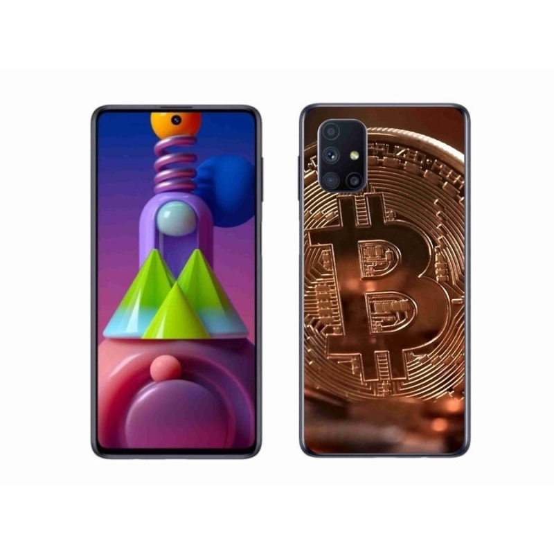 Gél tok mmCase a Samsung Galaxy M51 készülékhez - bitcoin