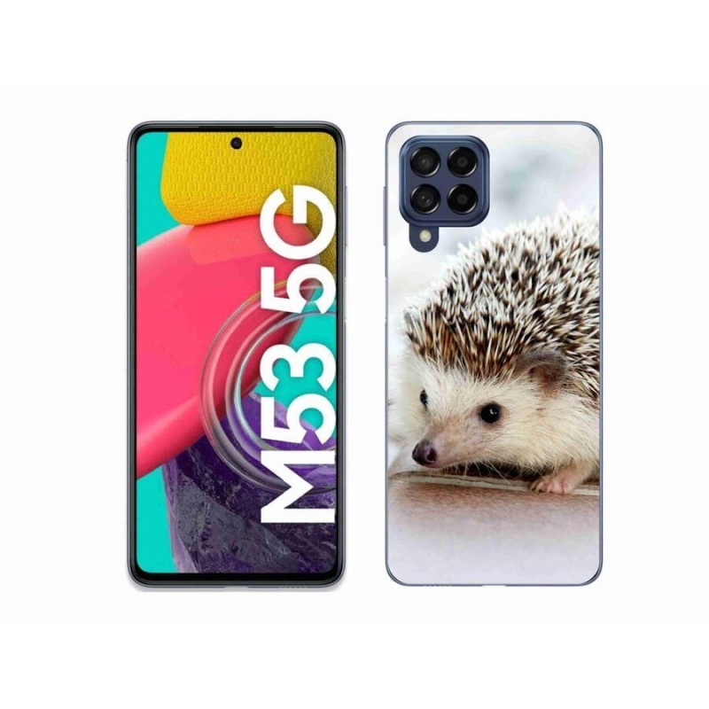 Gél tok mmCase a Samsung Galaxy M53 5G készülékhez - sündisznó