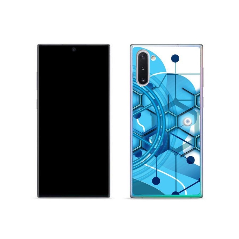Gél tok mmCase Samsung Galaxy Note 10 készülékhez - absztrakt minta 2