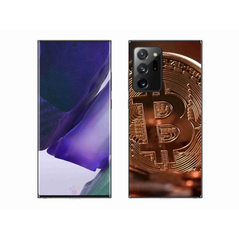 Gél tok mmCase a Samsung Galaxy Note 20 Ultra számára - bitcoin