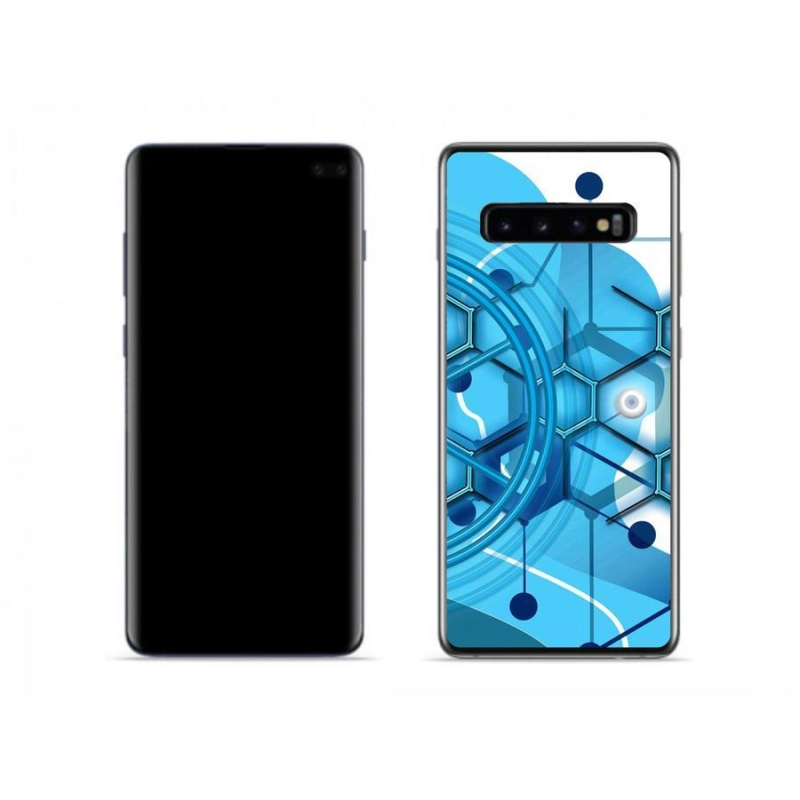 Gél tok mmCase Samsung Galaxy S10 készülékhez - absztrakt minta 2