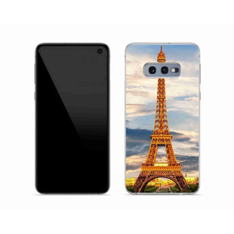Gél tok mmCase Samsung Galaxy S10e készülékhez - eiffel torony 3