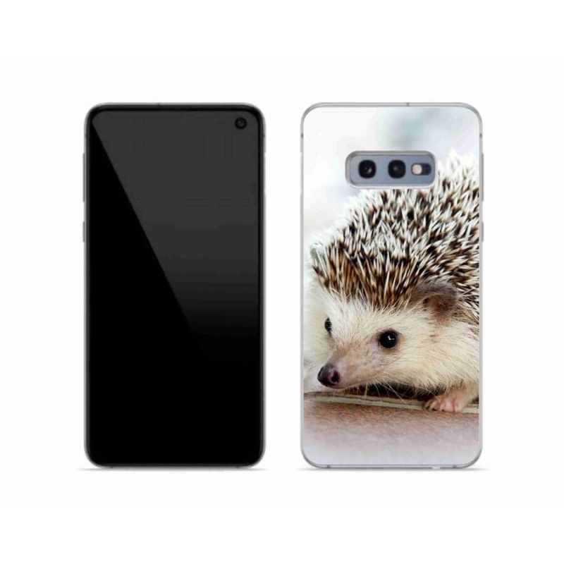 Gél tok mmCase Samsung Galaxy S10e készülékhez - sündisznó