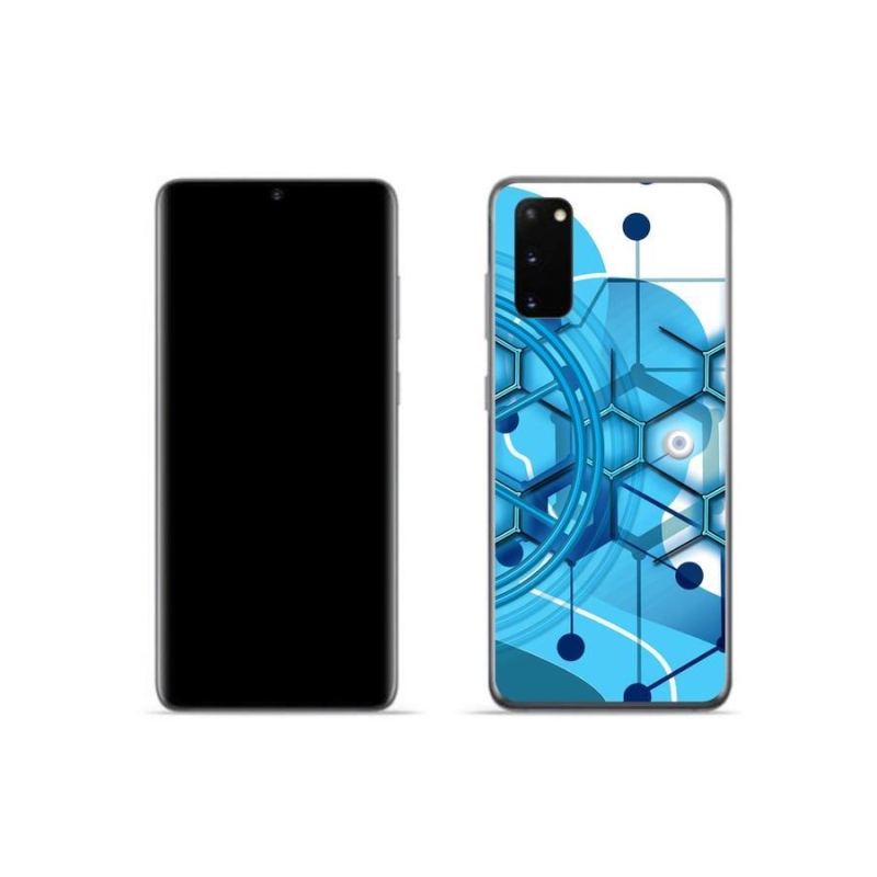 Gél tok mmCase Samsung Galaxy S20 készülékhez - absztrakt minta 2