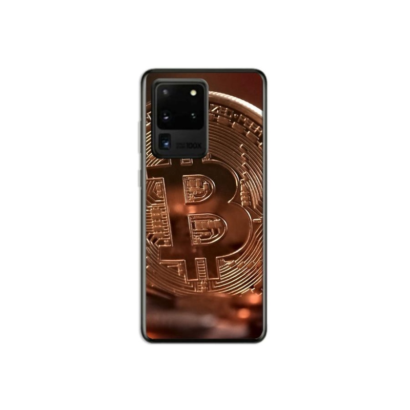 Gél tok mmCase a Samsung Galaxy S20 Ultra készülékhez - bitcoin