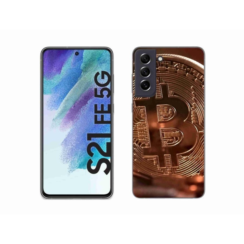 Gél tok mmCase a Samsung Galaxy S21 FE 5G készülékhez - bitcoin