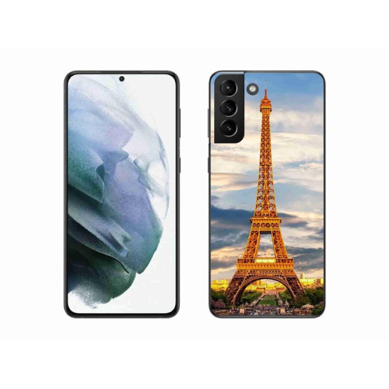 Gél tok mmCase Samsung Galaxy S21 Plus készülékhez - eiffel torony 3