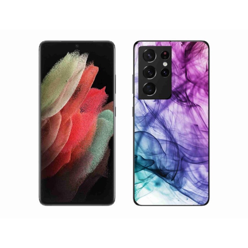 Gél tok mmCase a Samsung Galaxy S21 Ultra 5G készülékhez - absztrakt minta