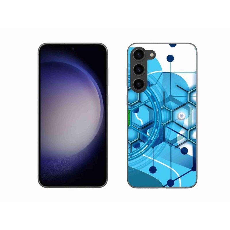 Gél tok mmCase Samsung Galaxy S23+ 5G - absztrakt minta 2