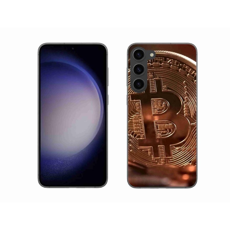 Gél tok mmCase a Samsung Galaxy S23+ 5G számára - bitcoin