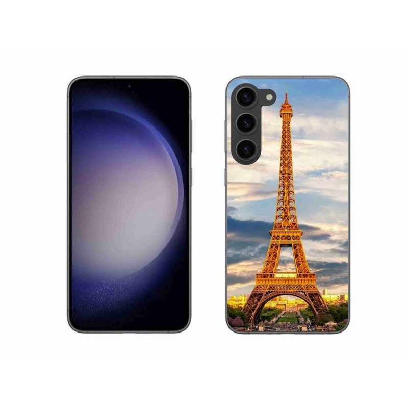 Gél tok mmCase Samsung Galaxy S23+ 5G - eiffel torony 3