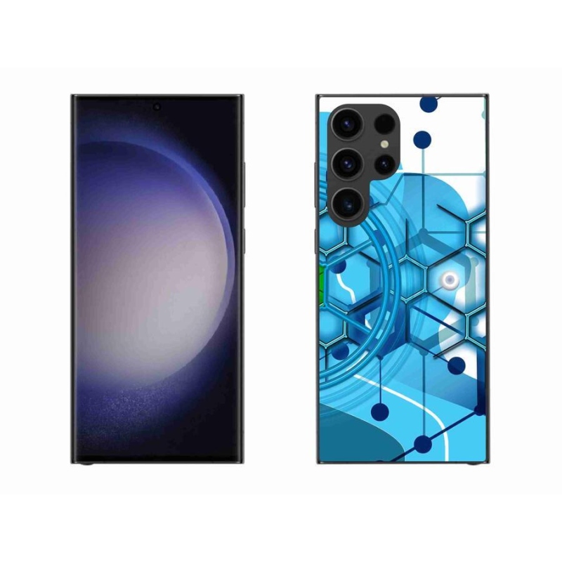 Gél tok mmCase Samsung Galaxy S23 Ultra 5G - absztrakt minta 2