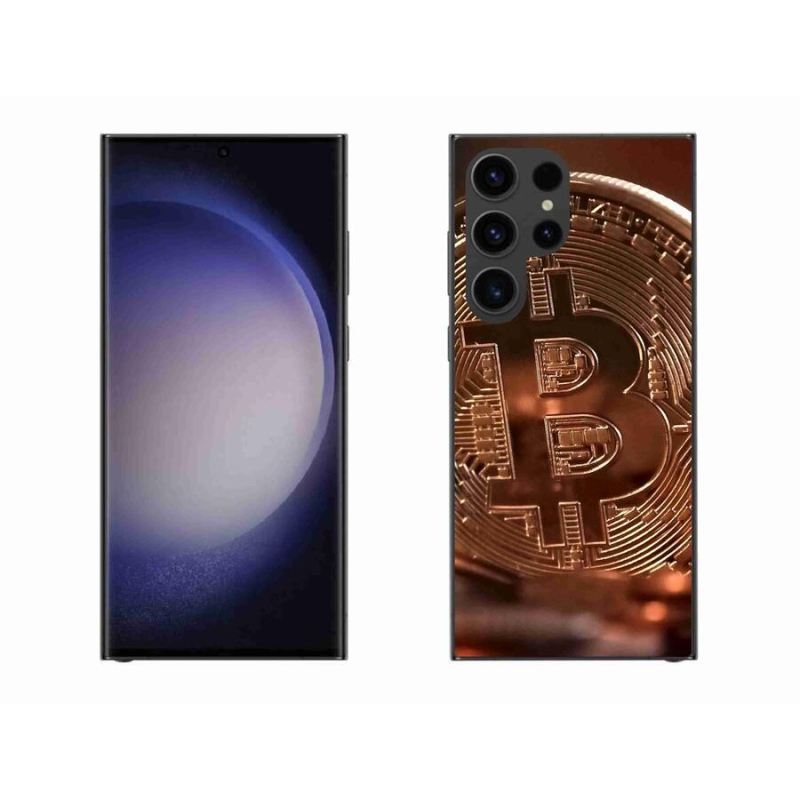 Gél tok mmCase a Samsung Galaxy S23 Ultra 5G számára - Bitcoin