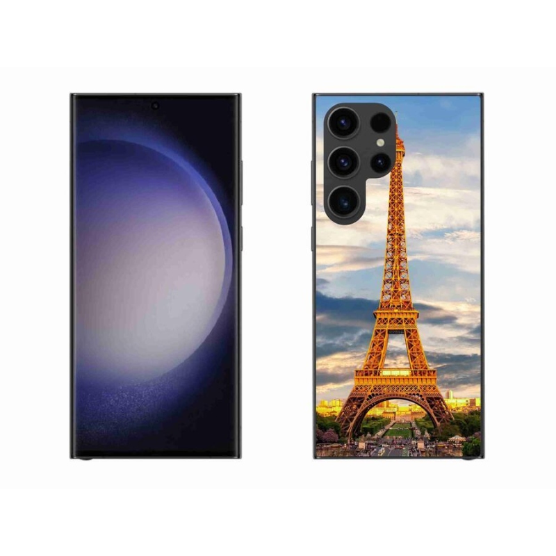 Gél tok mmCase Samsung Galaxy S23 Ultra 5G - eiffel torony 3
