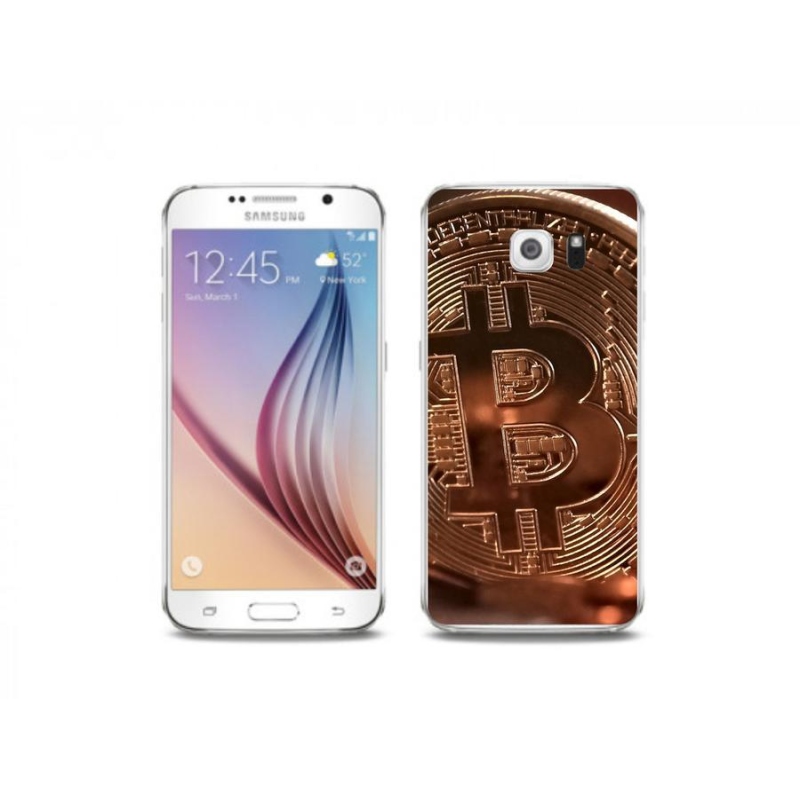 Gél tok mmCase a Samsung Galaxy S6 készülékhez - bitcoin