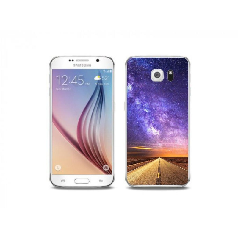 Gél tok mmCase Samsung Galaxy S6 Edge készülékhez - Amerikai út