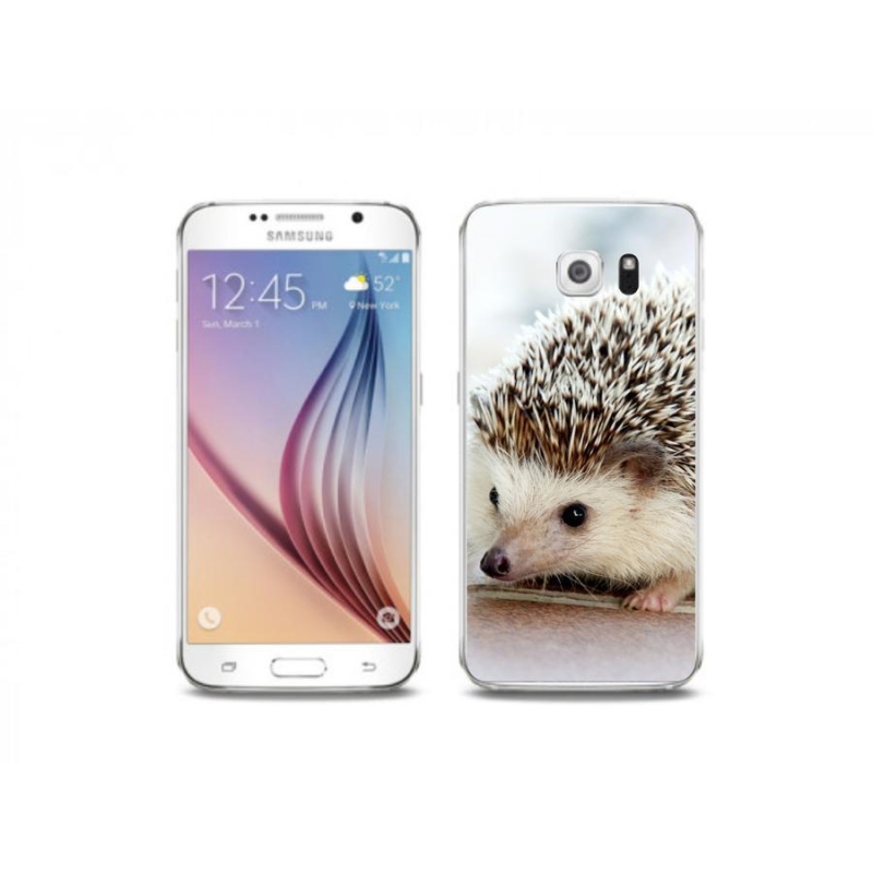 Gél tok mmCase Samsung Galaxy S6 készülékhez - sündisznó