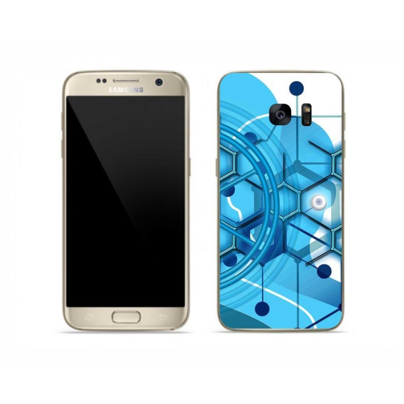 Gél tok mmCase Samsung Galaxy S7 készülékhez - absztrakt minta 2