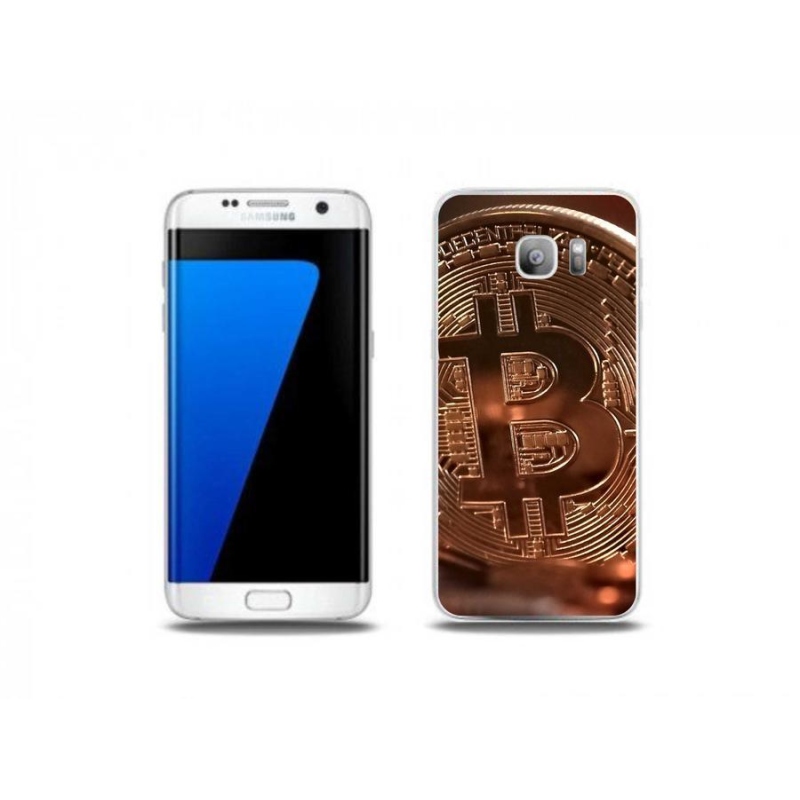 Gél tok mmCase Samsung Galaxy S7 Edge készülékhez - bitcoin