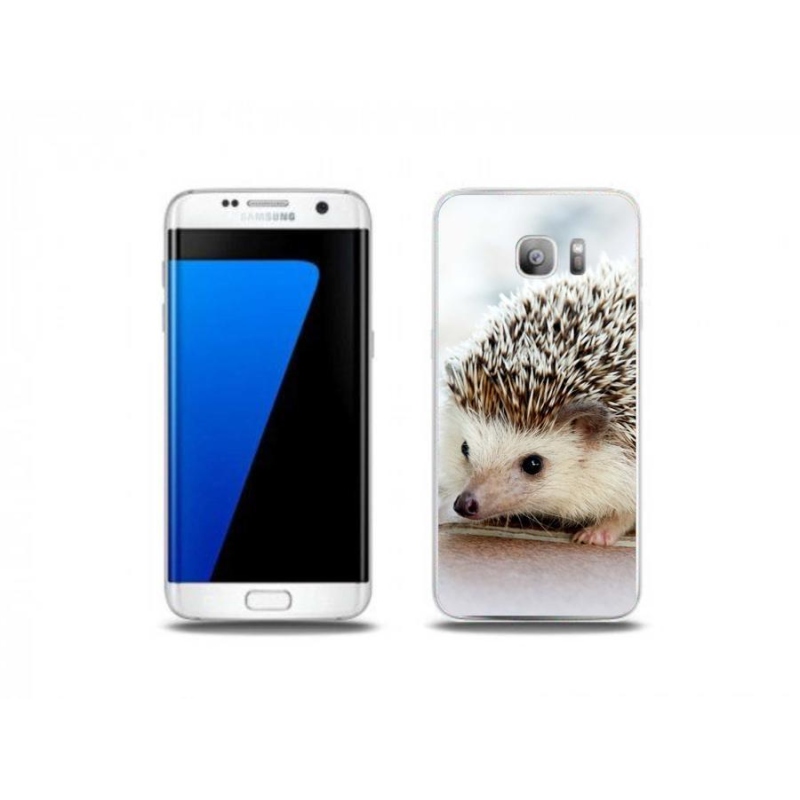 Gél tok mmCase Samsung Galaxy S7 Edge készülékhez - sündisznó